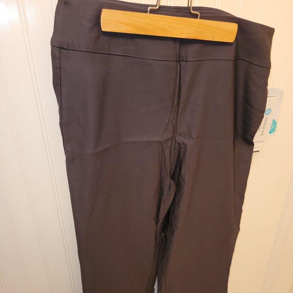 NWT Tribal Fia Bootcut Trouser Dark Grey 12P